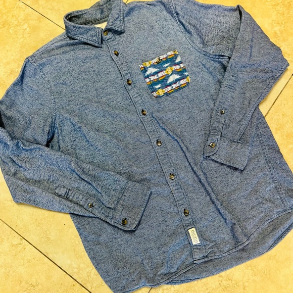 Hollister Tops - Hollister Slouchy Denim look Long sleeve